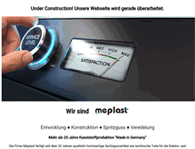 Tablet Screenshot of meplast.de